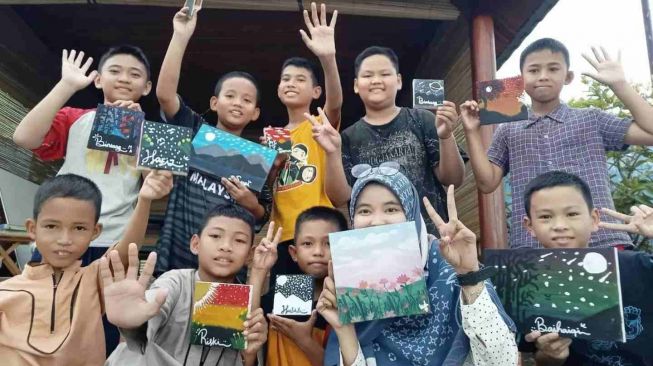 Sebanyak 340 Santri Yatim Dapat Bantuan Program Gerakan Orangtua Asuh dan Gizi Berbasis Pangan