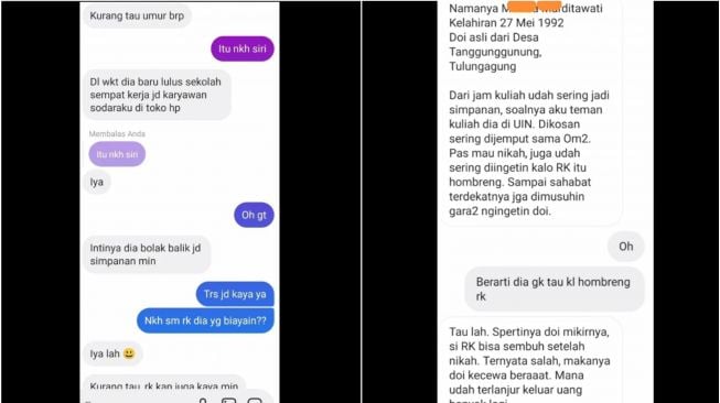 Meylisa Zaara dituding sudah biasa menjadi simpanan (Instagram/@lambe__danu)