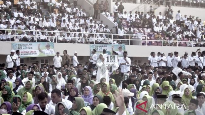 Presiden Jokowi Hadiri Harlah ke-25 PKB di Stadion Manahan Solo