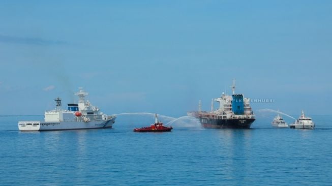 Tanggulangi Pencemaran Minyak di Laut, Kemenhub Gelar Latihan Bersama Penjaga Pantai Philippine dan Jepang