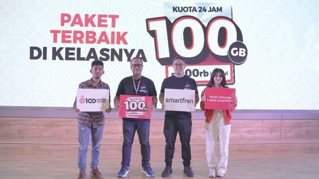 Jelang Kemerdekaan RI, Smartfren Perkenalkan Paket 100 GB Hanya Rp 100 Ribu