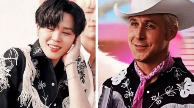 Dapat Hadiah Gitar dari Ryan Gosling, Jimin BTS Tak Sabar Nonton Barbie