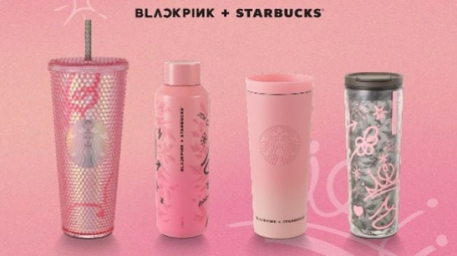 Daftar Harga Tumbler Starbucks x BLACKPINK, Gemas Overload Mulai dari Rp400 Ribuan