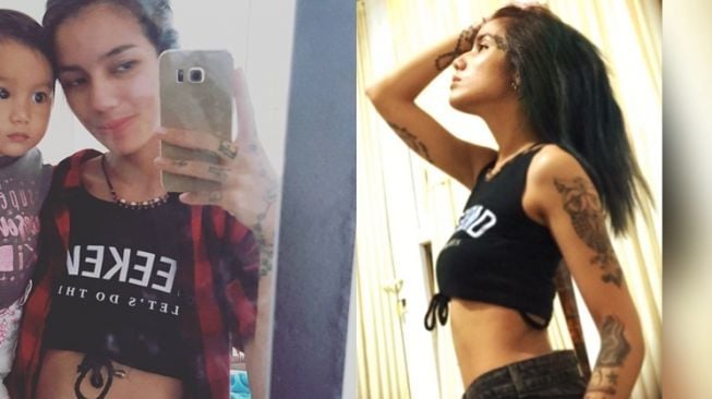 Artis Cewek Punya Tato di Bagian Sensitif (Instagram/@itssheilamj)