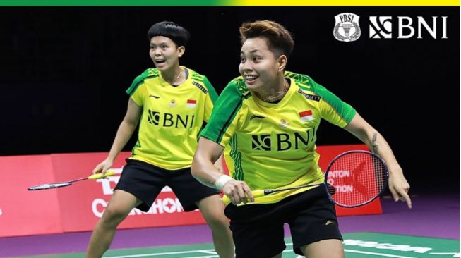 Japan Open 2023: Hari Pertama, Apriyani/Fadia Hadapi Unggulan Tuan Rumah