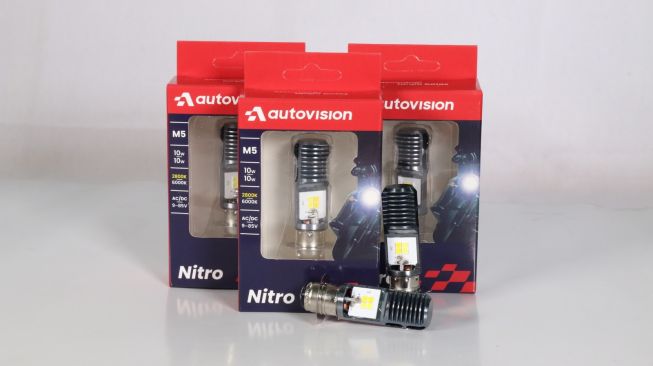 ED Nitro dengan teknologi Chip LED Hi Power yang mencapai daya sampai 10 watt [Autovision].