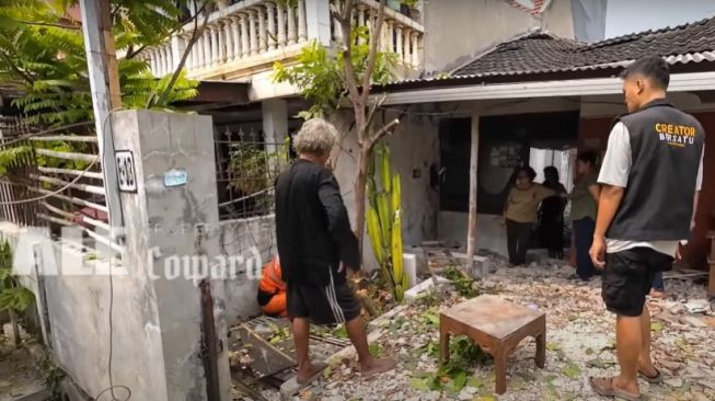 Kondisi Terkini Rumah Diah Risti Kusuma Putri (youtube ALE Coward)