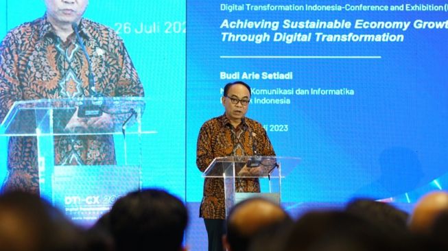 Menkominfo Budi Arie Setiadi Resmikan DTI-CX 2023 di JIEXPO Jakarta