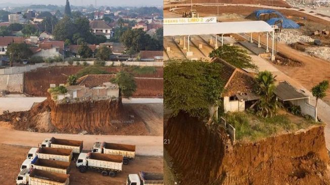 Rumah Viral di Tengah Jalan Tol Sudah di Ratakan, Segini Biaya yang Dikeluarkan Pemerintah