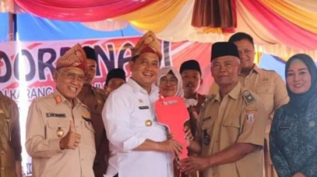 Bupati dan Wabup Banyuasin Hadiri Rakor di Karang Agung Ilir