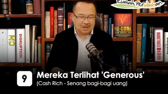 Ciri-ciri Bisnis Artis dari Hasil Pencucian Uang (YouTube Prof. Rhenald Kasali)