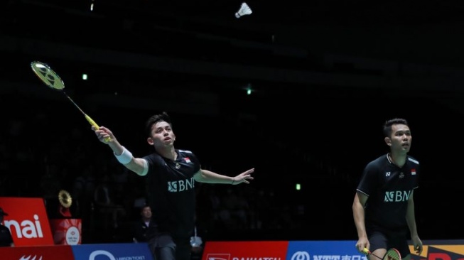 Kalah Telak di Semifinal Japan Open 2023, Fajar/Rian Fokus Benahi Performa