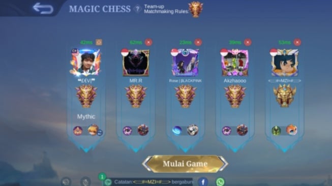 3 Manfaat Bermain Magic Chess Bersama Teman di Game Mobile Legends