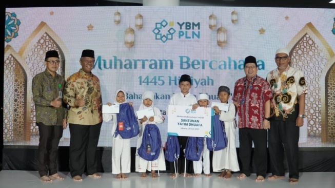 Semarak Bulan Muharam, YBM PLN Santuni 20 Ribu Anak Yatim Duafa di Seluruh Indonesia