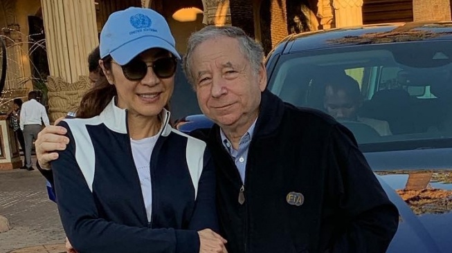 Potret Mesra Michelle Yeoh dan Jean Todt (Instagram/@michelleyeoh_official)