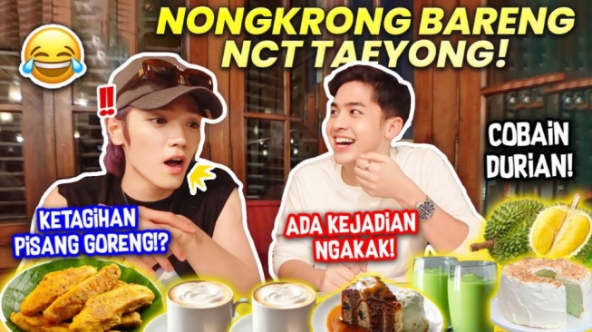 Taeyong NCT Mabuk Durian Bareng Jerome Polin, Ekspresinya Bikin Ngakak