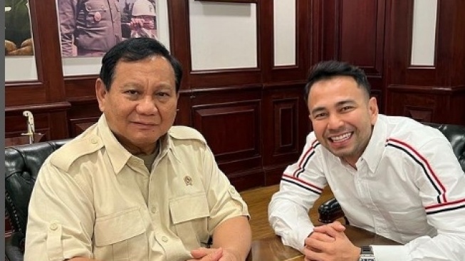 Makan Siang Bersama, Raffi Ahmad Kode Dukung Prabowo Subianto di Pilpres 2024?