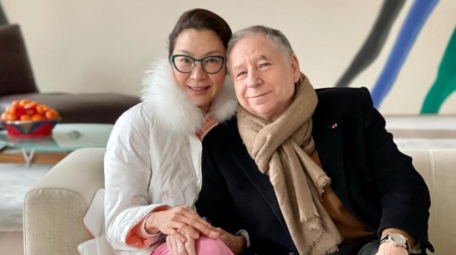 Potret Mesra Michelle Yeoh dan Jean Todt (Instagram/@michelleyeoh_official)