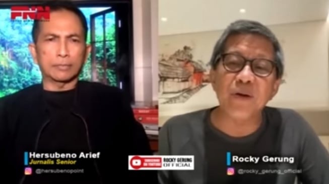 Dipolisikan Usai Sebut Jokowi dengan Kata-Kata Kotor, Rocky Gerung Buka Suara