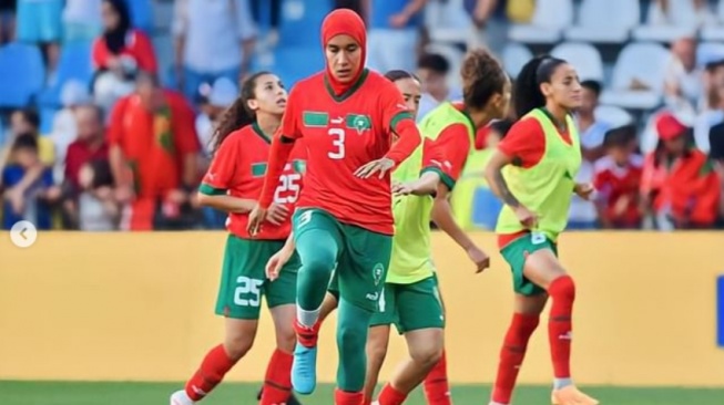 Profil Nouhaila Benzina, Pesepak Bola Berhijab Pertama di Piala Dunia Wanita 2023