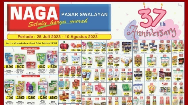 Promo Belanja Naga Swalayan 7 Agustus 2023: Kecap Bango Rp 18.900, So Klin Deterjen Cuma Rp 15.900