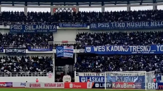 Suporter PSIS Semarang (Instagram/@yoyok_sukawi)