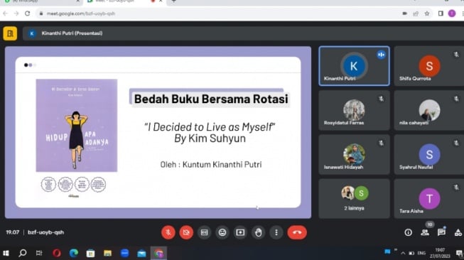 Seru! Bedah Buku Bersama Rotasi Institute demi Tingkatkan Literasi