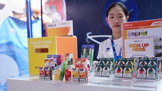 Industri Rokok Elektrik Kian Menggeliat, RELX Internasional Indonesia Luncurkan E-Liquid Isi Ulang