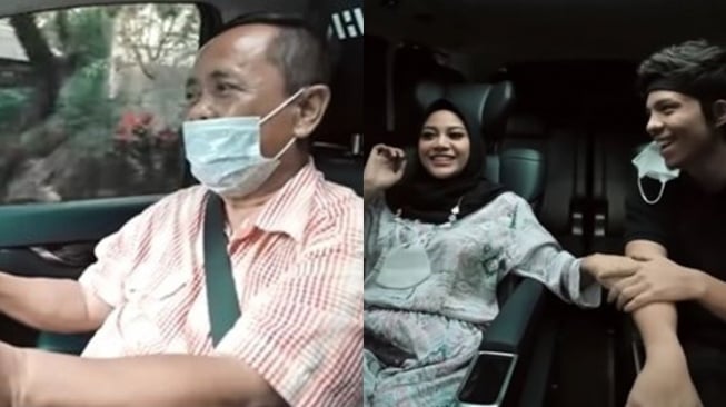 Potret Atta Halilintar dan Pak Arman Sopir Viral (YouTube/AH)