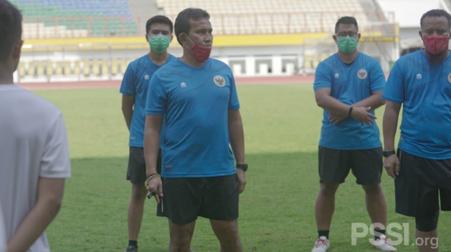 Pelatih Timnas Indonesia U-17, Bima Sakti (pssi.org)