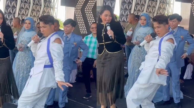  Potret Jirayut Manggung di Acara Hajatan (instagram/@jirayutdaa4official)