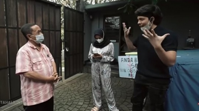 Potret Atta Halilintar dan Pak Arman Sopir Viral (YouTube/AH)