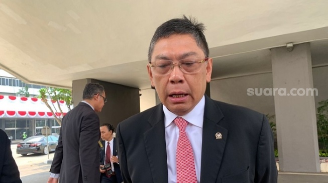 Wakil Sekretaris Jenderal DPP PDIP, Utut Adianto. (Suara.com/Bagaskara)