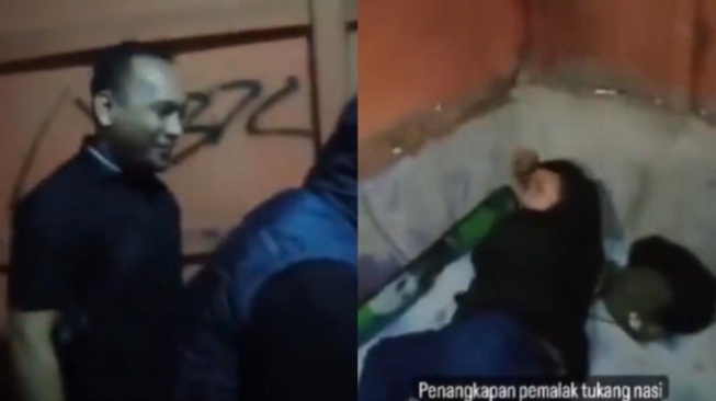 Viral! Polisi Tangkap Tukang Palak Nasgor saat Masih Tidur sambil Nyanyikan Lagu Selamat Ulang Tahun