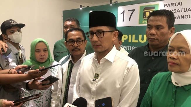 Kans Jadi Cawapres Ganjar, Sandiaga Uno Serahkan Nasibnya ke Ketum PDIP dan PPP