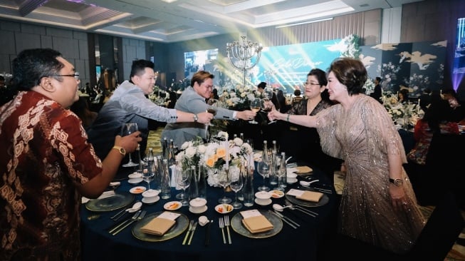 Yogyakarta Marriott Hotel menggelar Gala Dinner – Kraton Ballroom Relaunch Event 2023, Sabtu (5/8/2023). (Dok.Istimewa)