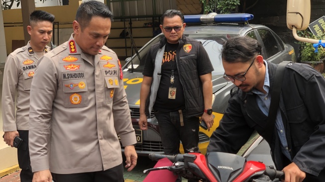 Polisi Temukan Motor Wartawan yang Dicuri Beberapa Waktu Lalu di Mobil Boks