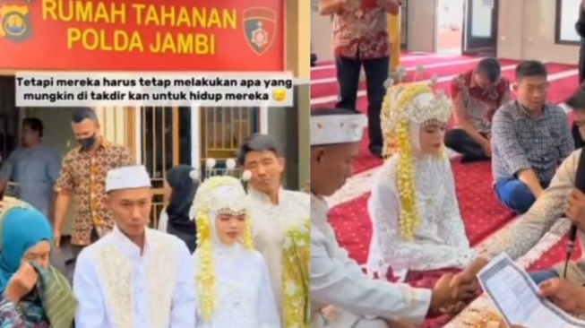 Calon Suami Ditahan 15 Tahun, Kisah Wanita Rela Menikah di Dalam Penjara Bikin Salut Warganet
