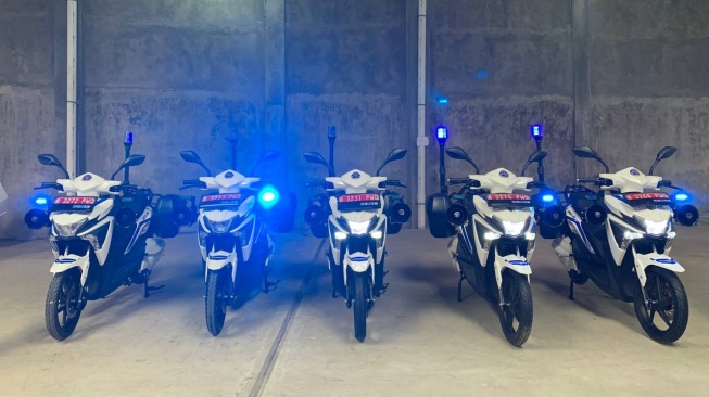 Dishub DKI Jakarta Gunakan Motor Listrik Sebagai Kendaraan Patroli