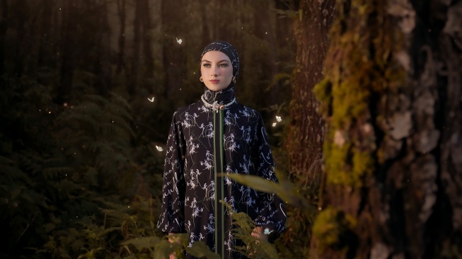Koleksi Mandjha Hijab dari Ivan Gunawan. [Instagram]