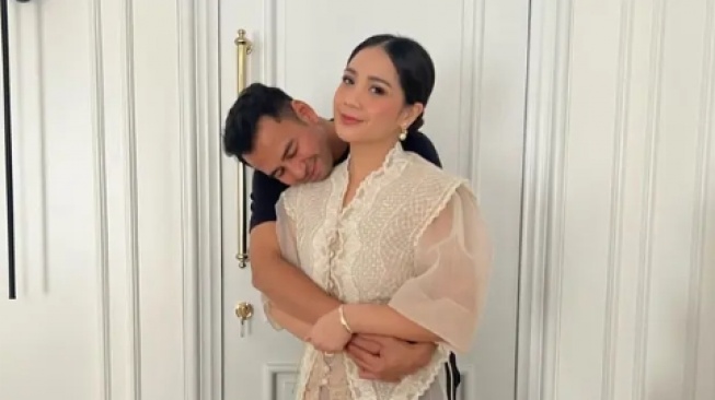 Potret Nagita Slavina di Acara Istana Negara (Instagram/@raffinagita1717)