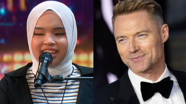 Ronan Keating dan Putri Ariani. [Instagram]