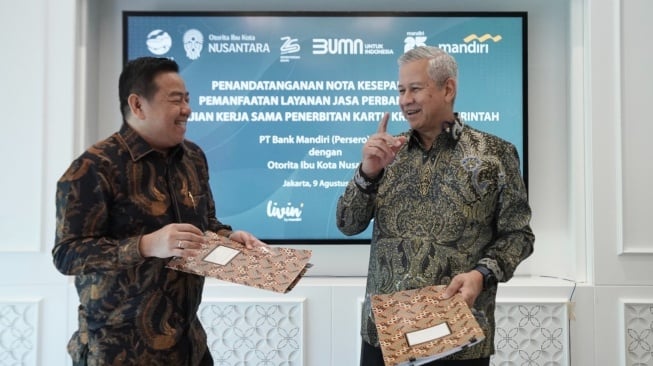 Bank Mandiri Teken MoU dengan Otorita Ibu Kota Negara