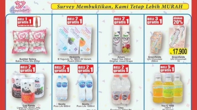 Naga Berikan Sejuta Promo Belanja Bulanan, Ini Daftar Produknya