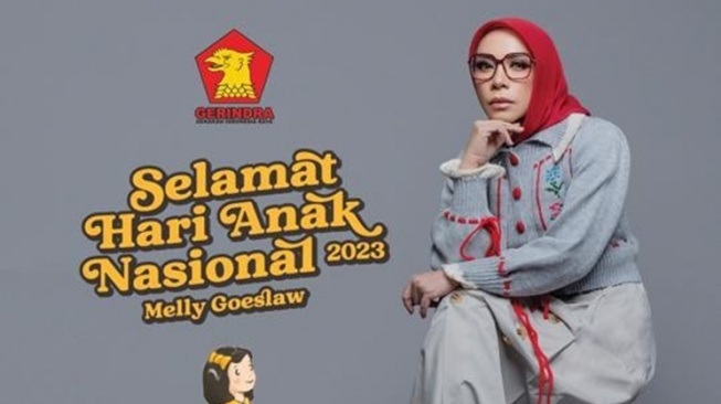 Musisi yang bakal maju caleg 2024 (Instagram/@melly_goeslaw)