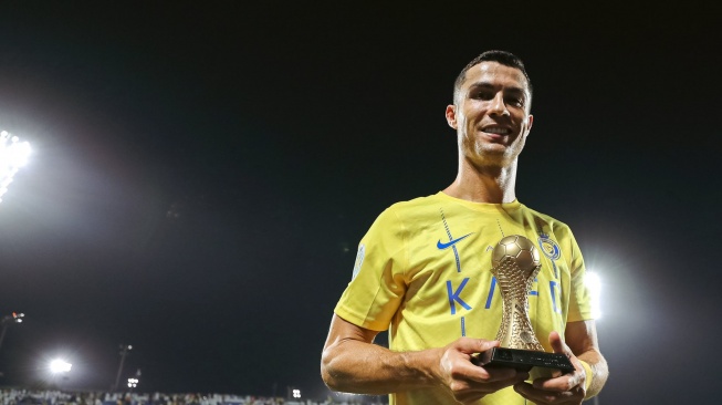 Ronaldo Diguyur Bonus Rp 1,6 Miliar Usai Antar Al Nassr Juara Liga Champions Arab Kalahkan Al Hilal