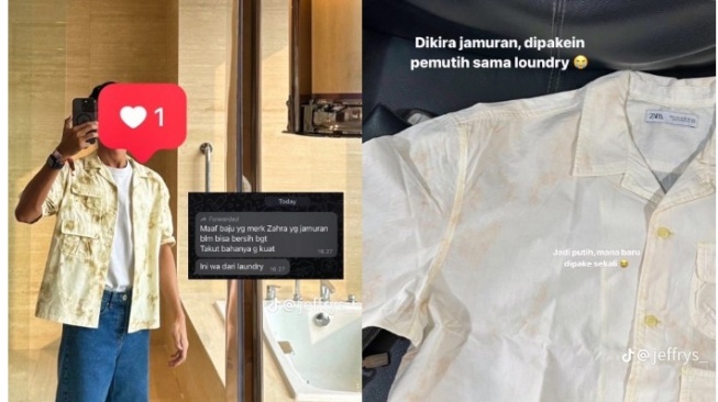 Pria Ini Dibuat Nyesek Sama Tukang Laundry, Bajunya Dikira Jamuran Padahal