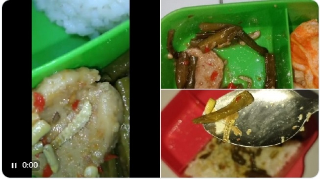 Viral Video Ada Ulat di Makanan Santri Mahad UIN Walisongo:Astagfirullahaladzim