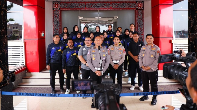 Tim Voli Putri Polda Sumut Berlaga di Kapolri Cup 2023 Jakarta, Optimis Juara