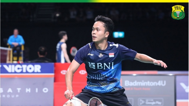 Kejuaraan Dunia 2023: Anthony Ginting Hadapi Wakil Ukraina di Babak Awal